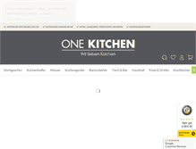 Tablet Screenshot of onekitchen.com